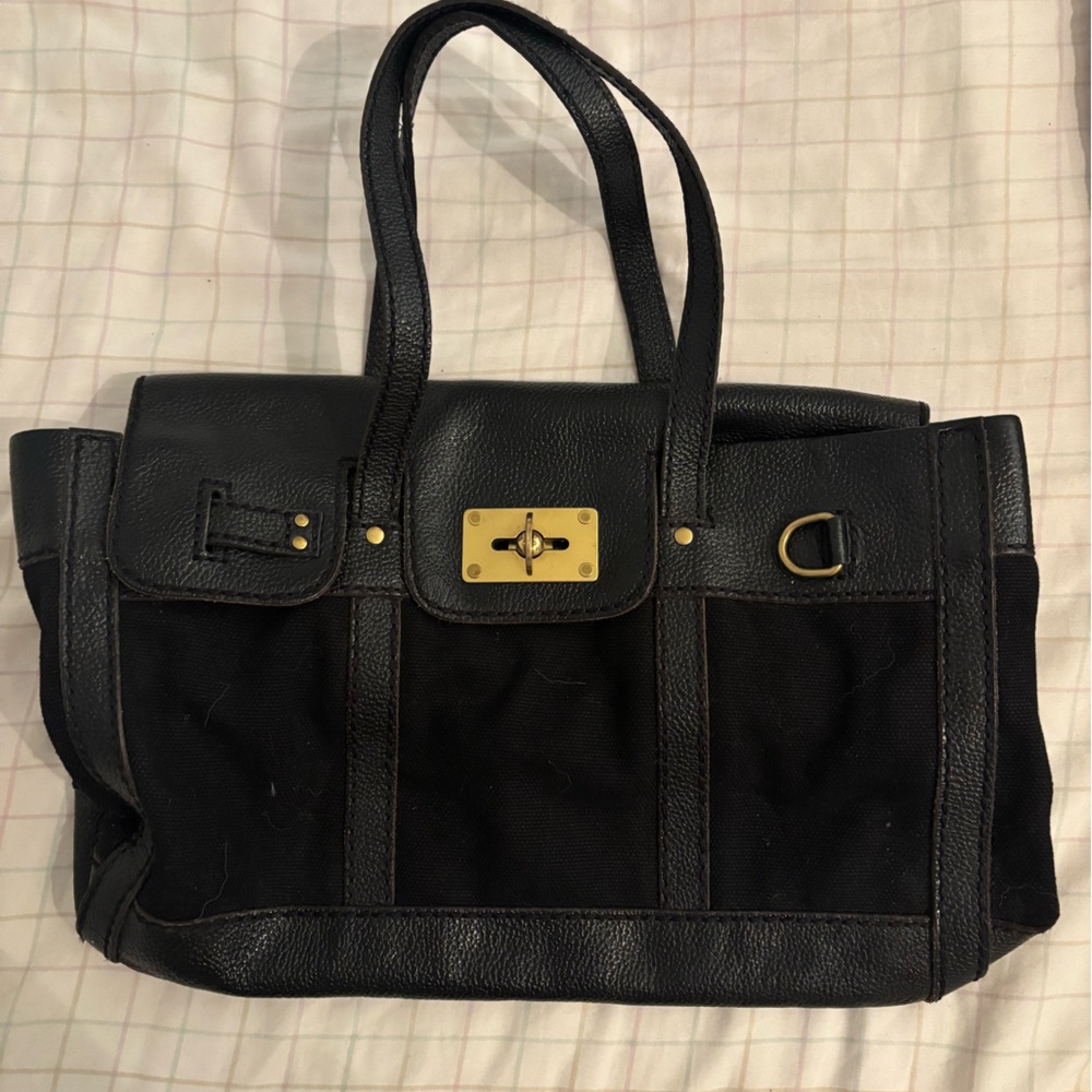 Elegant Black Leather Bag